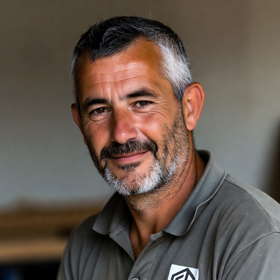 Portrait de Thierry, menuisier indépendant utilisant ActiPay